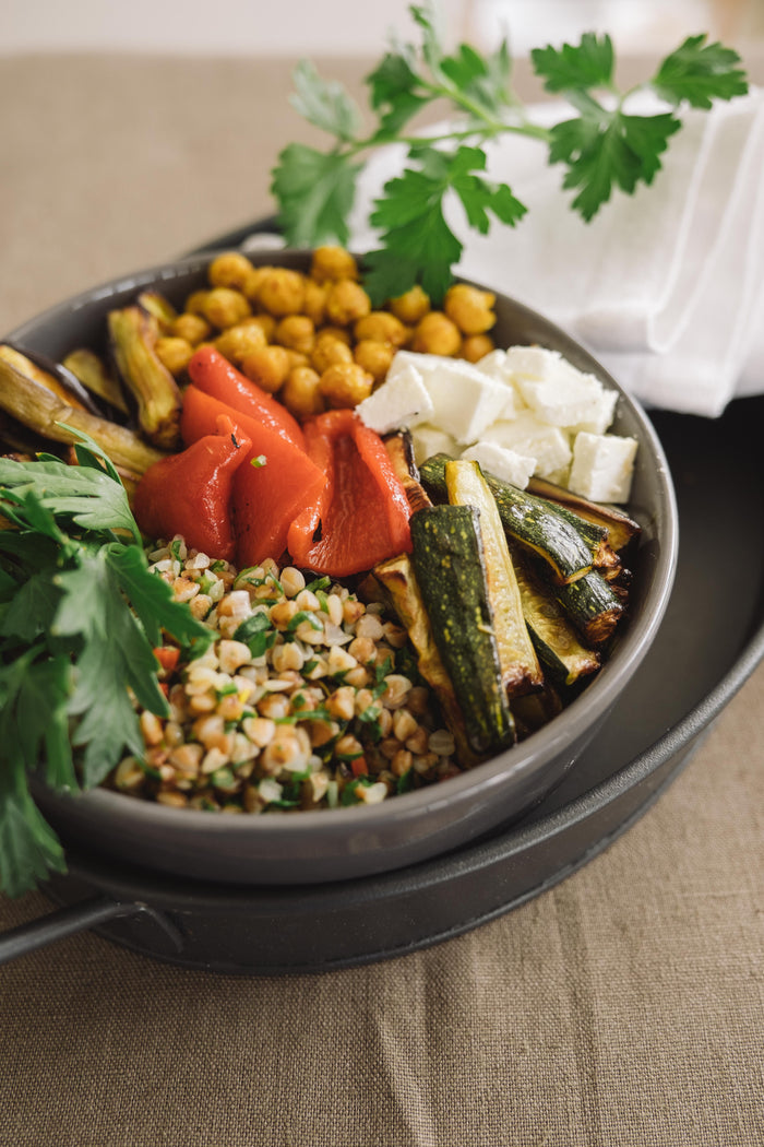 Indian-Spiced Quinoa Bowl with Roasted Vegetables