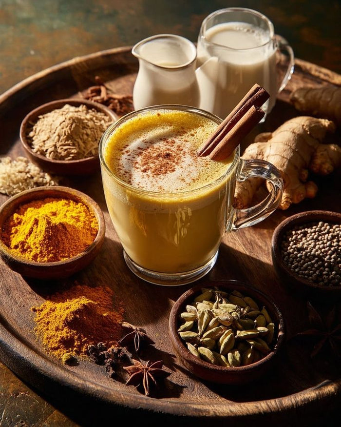 Golden Turmeric Latte (Traditional Haldi Doodh)