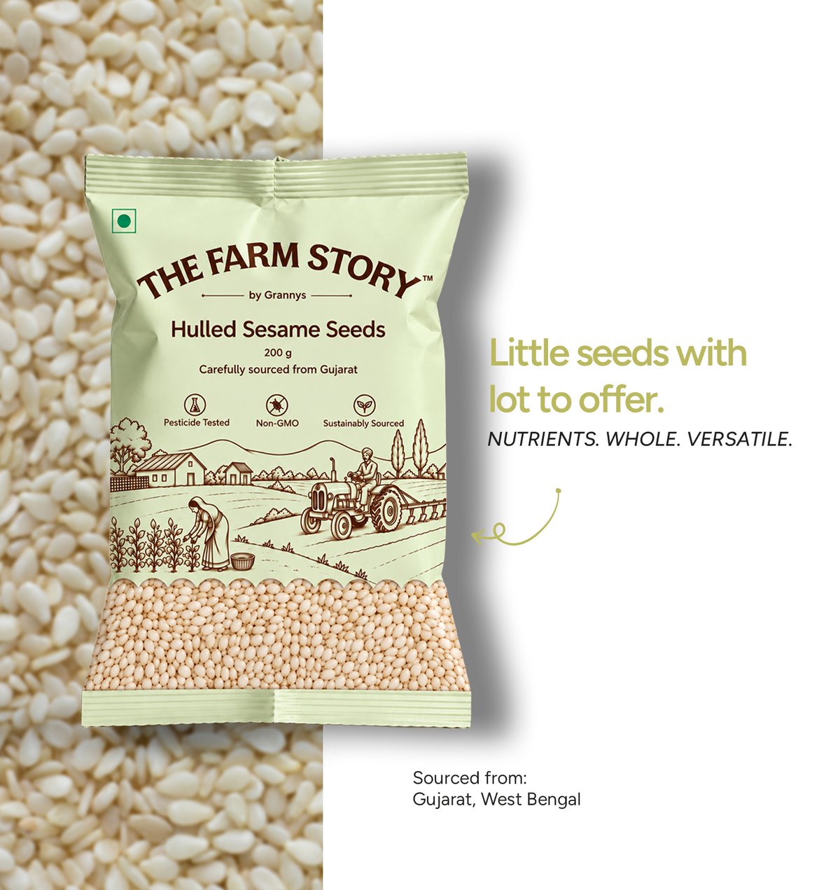 White Sesame Seeds