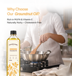 Single-Filtered Wood-Pressed Groundnut Oil