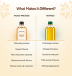 Single-Filtered Wood-Pressed Sesame Oil