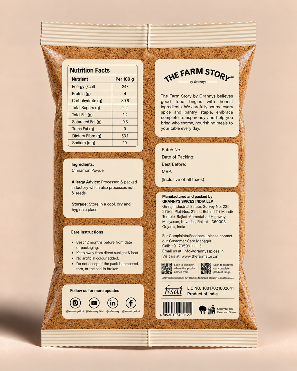 Cassia Cinnamon Powder