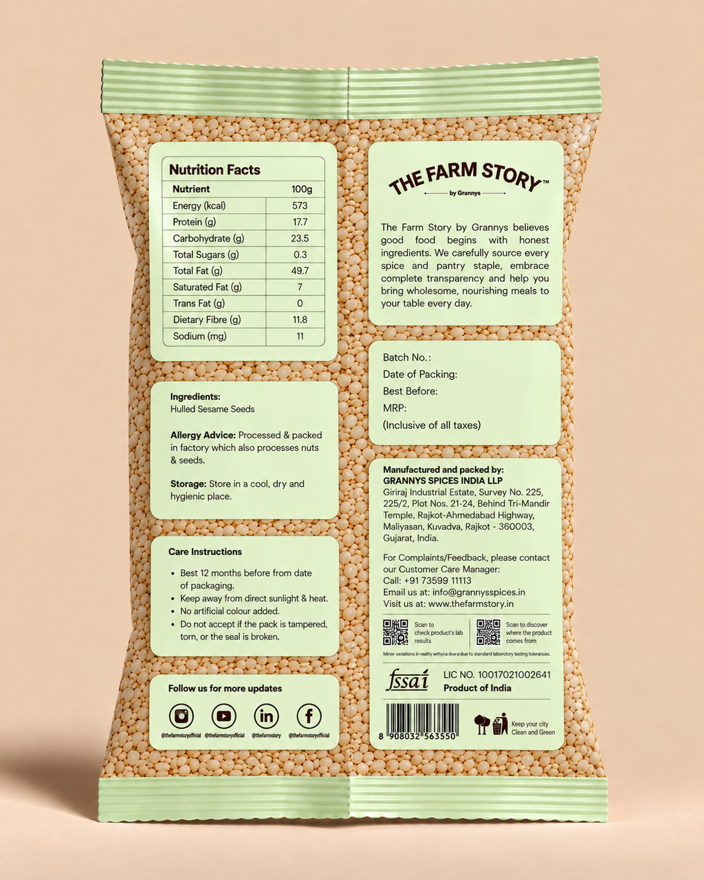 White Sesame Seeds