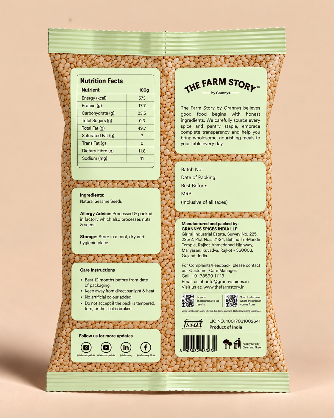 Natural Sesame Seeds